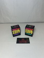 Schylling NeeDoh Cool Cat Stress Toy Official Color Purple  Turquoise Set of 2