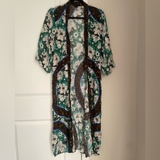 Anthropologie Blank London Floral Cover Up Kimono One Size