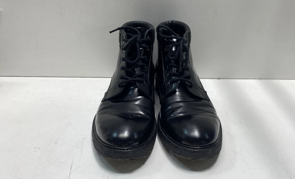 Bota AllSaints negra lisa con cordones para hombre 10 Foto 2 de 4