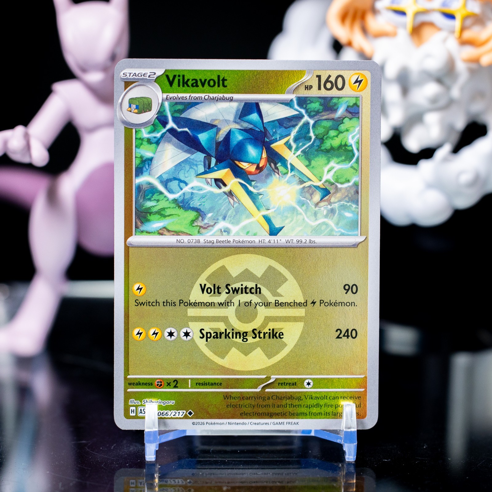 Ascended Heroes - Pokémon TCG - Vikavolt Quick Ball (066/217)  - NM