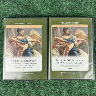 Great Courses: Museum Masterpieces The National Gallery London 4 DVDs