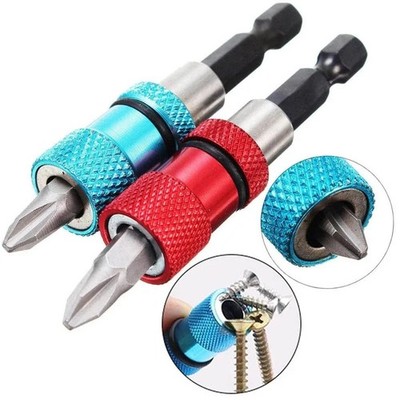 Magnetic Screwdriver Bit Holder Quick Release Hex Shank 1/4 Inch Drill Extension