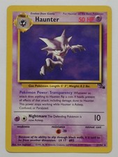 Haunter 21/62 - Pokemon TCG Fossil Set - WOTC on eBay