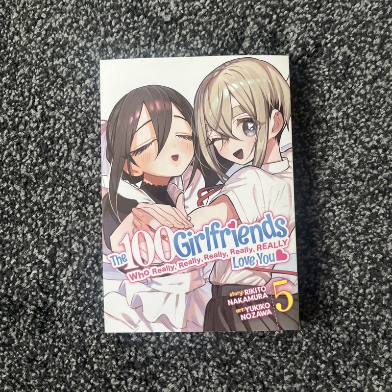 The 100 Girlfriends Who Really Love You Vol 5 by Rikito Nakamura Manga