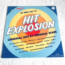 "Hit Explosion" 1977 Rock/Pop/Funk/Soul LP, SEALED!, Ronco, Various Artists