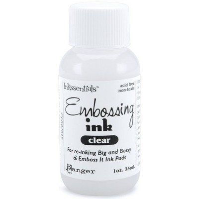 Inkssentials Embossing Ink Refill, Clear, 1 oz.