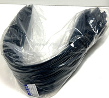 24 inch Black Long Zip Ties Heavy Duty 100 Pack, 500 LBS Black Ultra Str. New