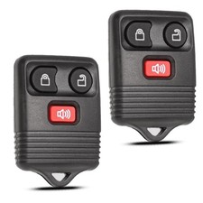 SUPALAND Key Fob Keyless Entry Fits for Ford F150 F250 F350 Explorer black