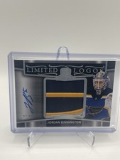 Jordan Binnington 2024-25 UD The Cup Limited Logos /50 St. Louis Blues