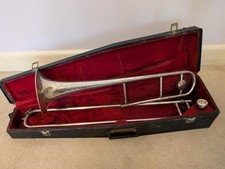 Vintage Professor Romeo Orsi Sovereign High Class Trombone.  Milan Italy