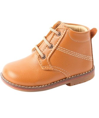 Little Sol LLC Baby First-walkers Boots (Camel, us_footwear_size_system, infant,