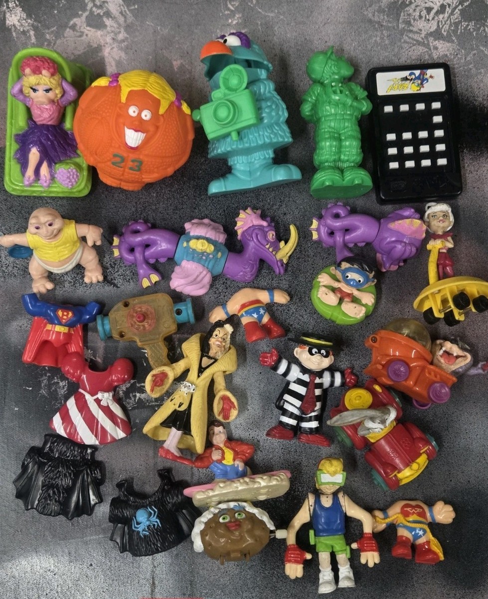 Vintage 80s 90s Retro Toys McDonald's Fast Food Mixed Lot