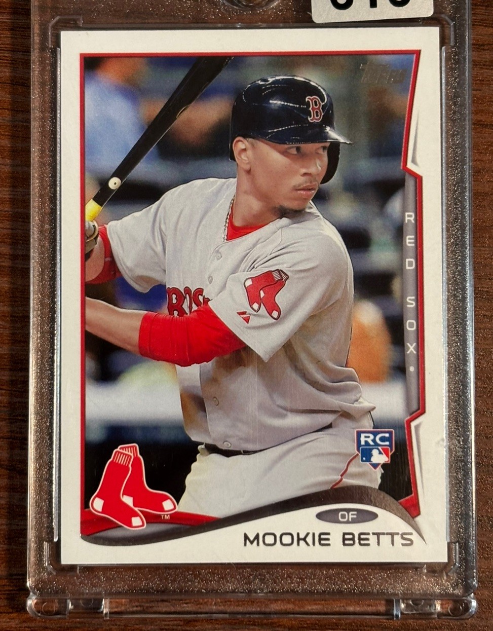 2014 Topps Update Series Mookie Betts #US26 Batting RC Rookie!!