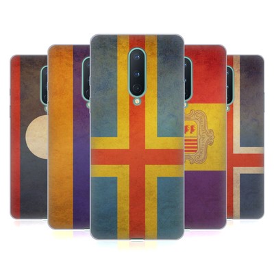HEAD CASE DESIGNS VINTAGE FLAGS SET 4 SOFT GEL CASE FOR GOOGLE ONEPLUS PHONES