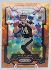 2023 Prizm Jake Haener Rookie Orange Ice