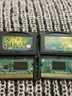 Scooby-Doo and Scooby Doo 2 Monsters Unleashed GBA Lot 2 Authentic Tested