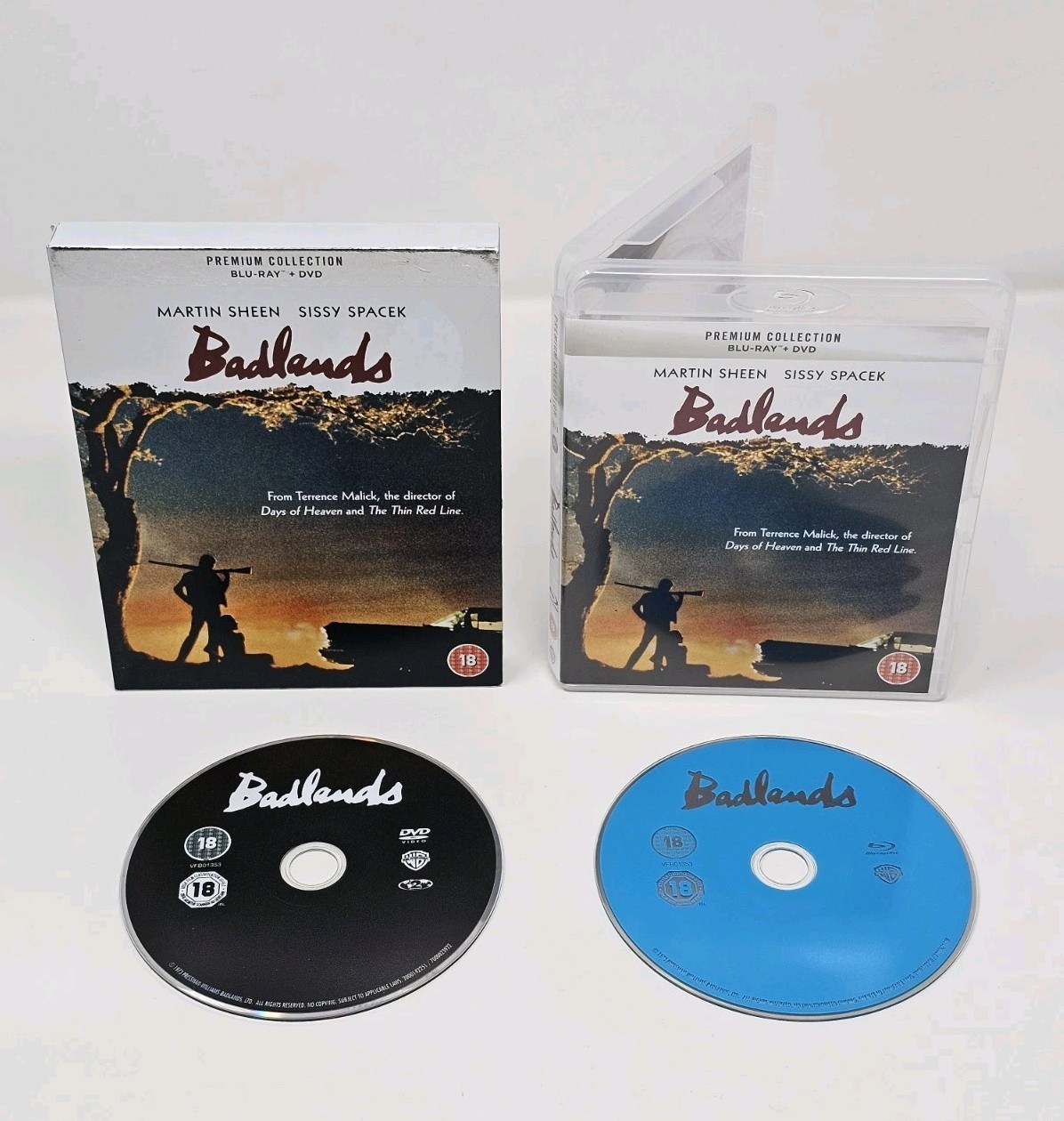 Badlands  - Premium Collection Blu-ray, Martin Sheen, Limited Edition, Art Cards