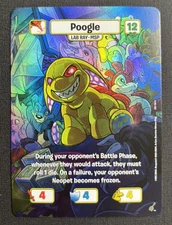 Neopets Battledome TCG MSP Poogle (Lab Ray - MSP) N25-198 R (Foil)