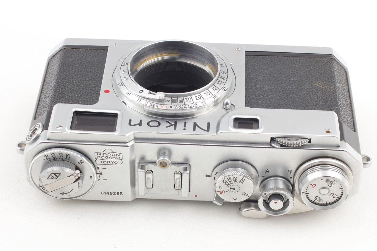 ▷ [ Exc+5 ] Nikon S2 Rangefinder Film Camera + Nikkor H.C