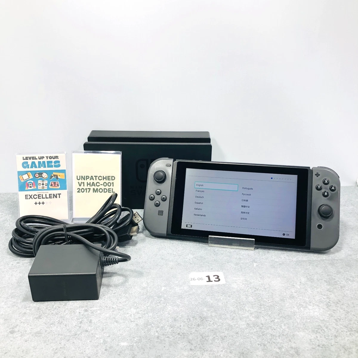 Nintendo Switch Gray Video Game Consoles for sale | eBay