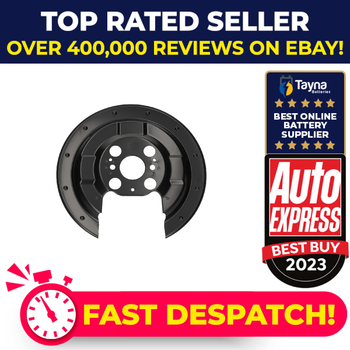 Brake Disc Splash Panel Rear Left or Right 197167 Febi Guard Plate 43253SMGE60