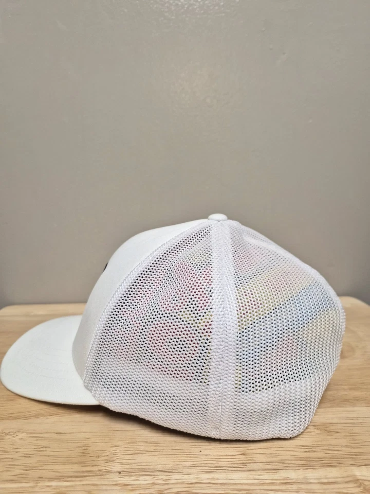 Gorra The North Face Adulto M-L Blanca Truckee Trucker Logo Unisex Calce Clásico Foto 4 de 4