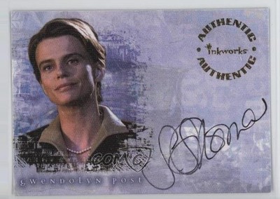 2000 Inkworks Serena Scott Thomas as Gwendolyn Post #A5 Auto 18hi