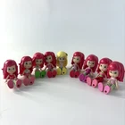 Vintage 2008 Hasbro Strawberry Shortcake Mini 3 Inch Dolls Lot of 9 Figures