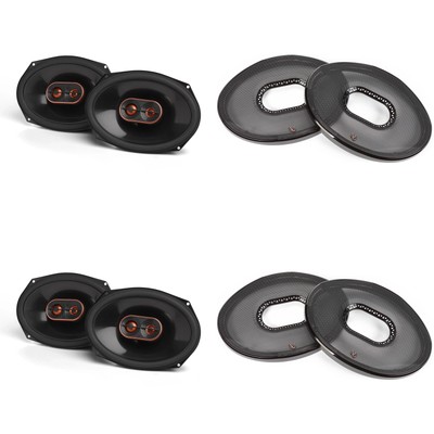 Infinity 2-Pairs REF697MF Extreme-performance Coax Speakers with 2-Pairs of O...