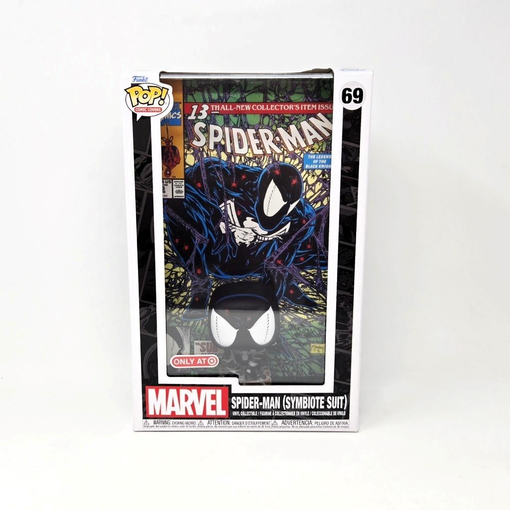 Funko Pop! Comic Book Cover with Case: Marvel - Spider-Man