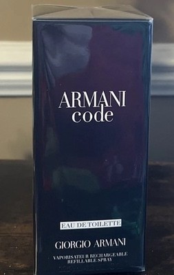 GIORGIO ARMANI ARMANI code PARFUM  by GIORGIO ARMANI  125ml 4.2 Fluid OZ NEW Box