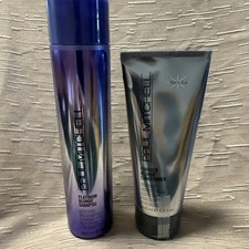 LOT/2 Paul Mitchell Forever Blonde Conditioner 6.8oz Platinum Shampoo 10.14 oz