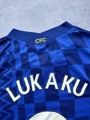 Chelsea #9 Lukaku 2021 2022 Home Soccer Jersey Nike Football Shirt