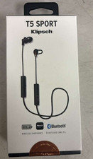 KLIPSCH T5 SPORT WIRELESS EARPHONE BLACK