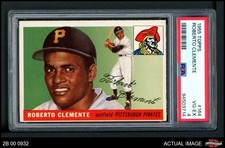 1955 Topps #164 Roberto Clemente Pirates RC / HOF PSA 4 - VG/EX