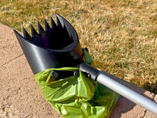 Dog Pooper Scooper Extra Long 44" Aluminum Handle Ergonomic Pet Waste Pickup