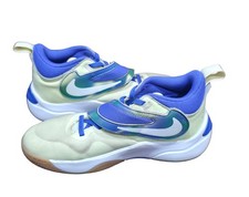 Nike Team Hustle 6y Mid Luminous Green Ultramarine Fn6676-300