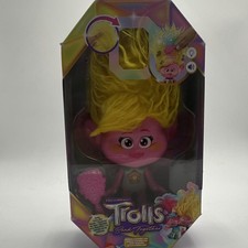 Mattel Trolls Band Together Viva Doll Playset Light-Up Hair Musical w/ Brush