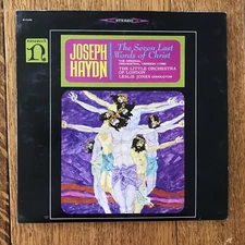 Joseph Haydn Nonesuch LP H-71154 The Seven Last Words Of Christ