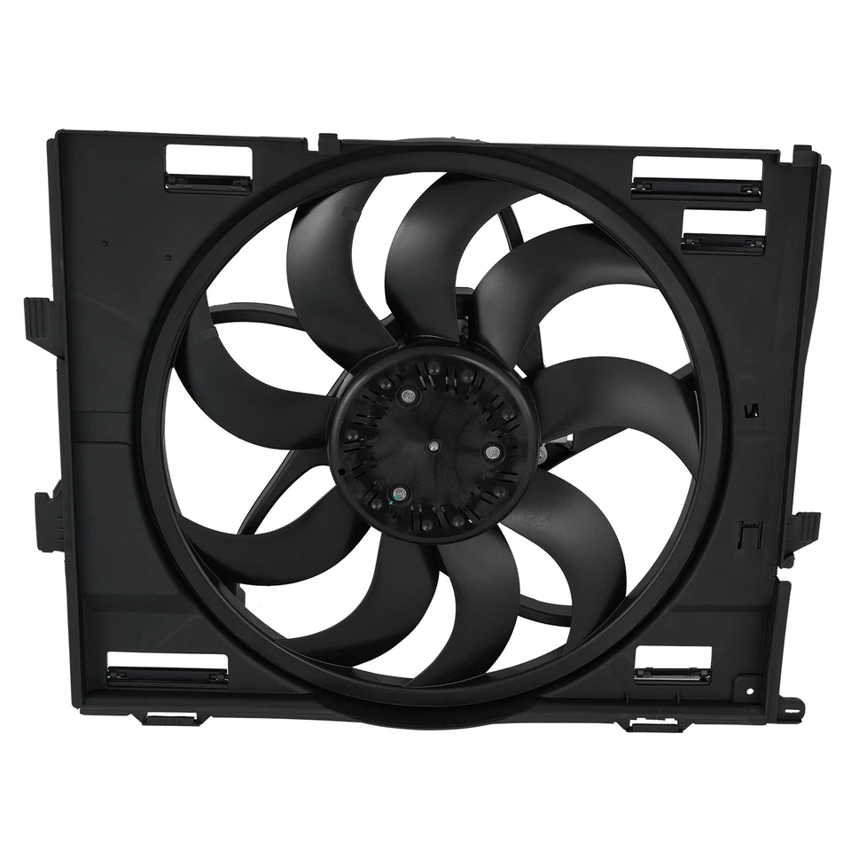 Conjunto de ventilador de refrigeración del radiador para BMW 230i 330i 340i 430i 440i 2016-2017 17428625440 Foto 4 de 4