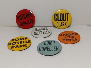 Greater Plainfield Central New Jersey Cheerleader Cheer Buttons