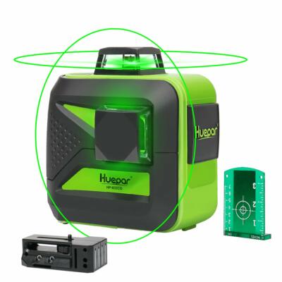 Huepar Kreuzlinienlaser 602CG mit Lit-ion Akku Ladegerät