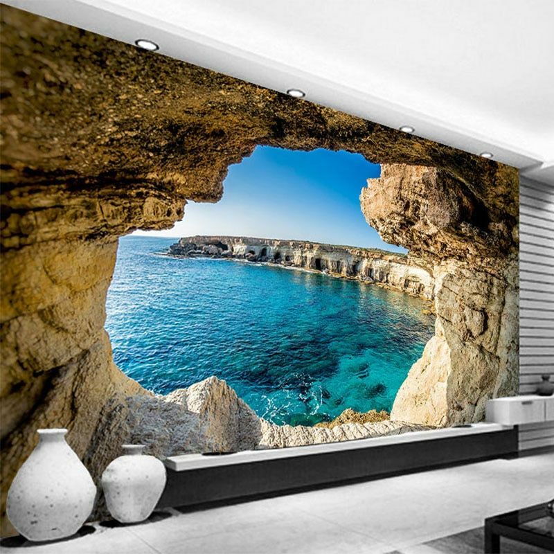 Photo Wall Mural Wallpaper 3D Modern Covering Living Room Background Home  Decor | Ebay