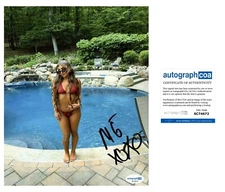 MILANIA GIUDICE SIGNED REAL HOUSEWIVES DAUGHTER TERESA 8x10 PHOTO - ACOA COA