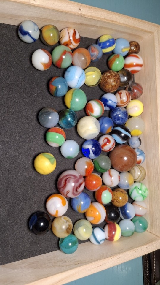 Vintage Marbles Marble King, Vitro, Peltier, Master, Akro, Agate