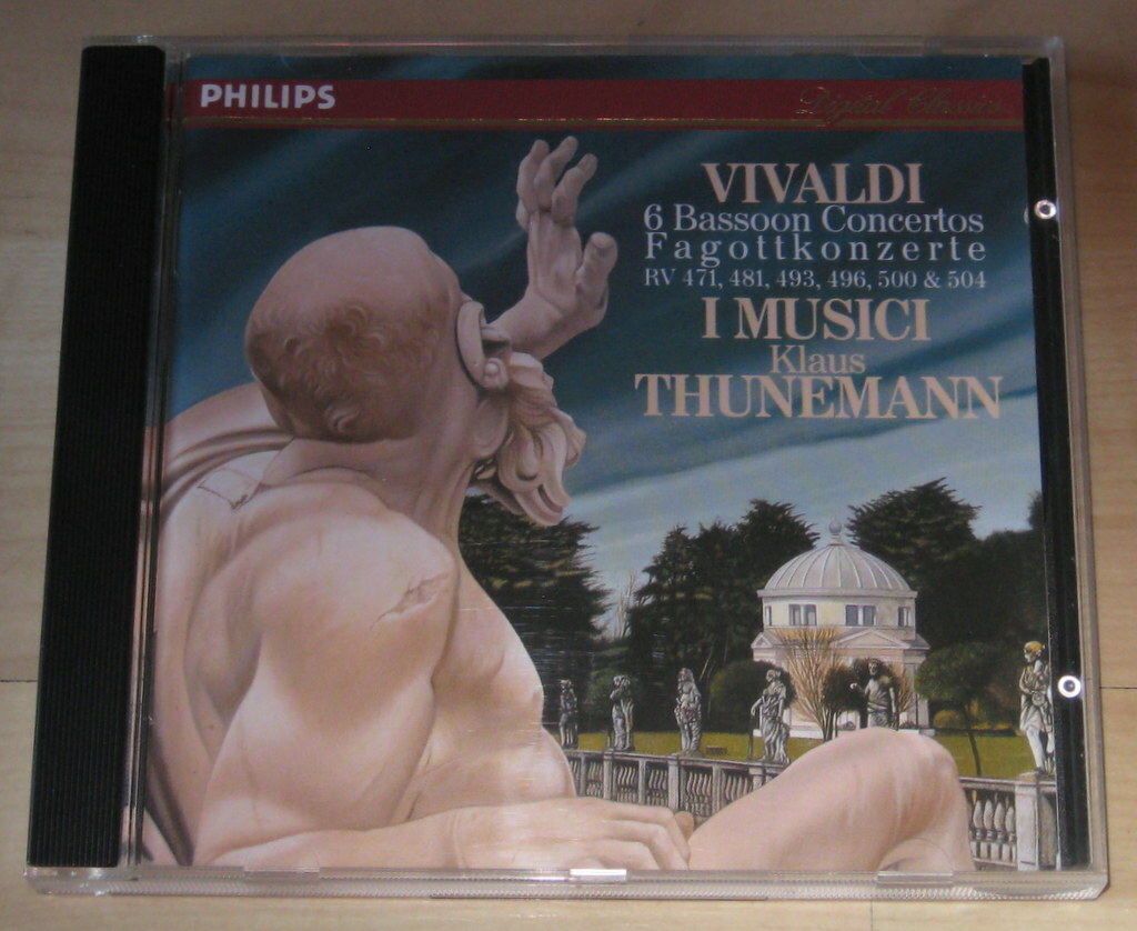Vivaldi 6 Bassoon Concertos • I Musica • Klaus Thunemann (CD 1991