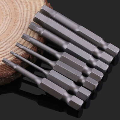 Sechskant-Inbusschlüssel-Bohrer-Set 10-teilig – Magnetisch, S2-Stahl, Größen H1,5 Bis H8, 50 Mm Länge