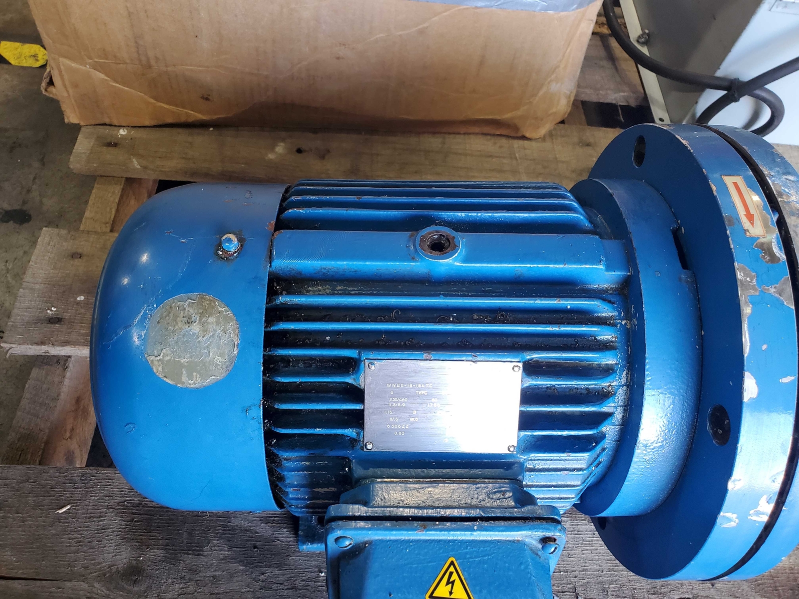 WorldWide WWE518184TC Industrial Electric Motor eBay