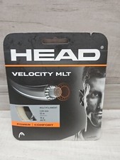 HEAD VELOCITY MLT TENNIS RACQUET STRINGS 1,30MM 12M 16G 40' NEW Ships Free 1010