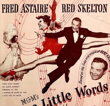 Fred Astaire Red Skelton 1950 Sheet Music Thinking Of You The Little Words DWU4